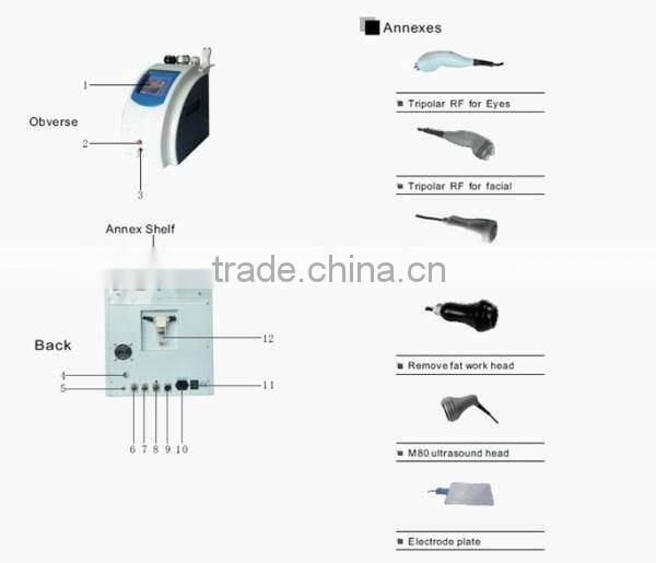 Portable cavitacion machine ultrasonic liposuction cavitation machine for sale