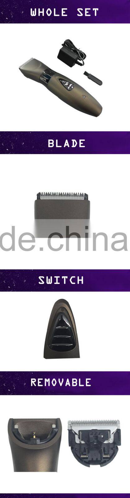 New coming wholesale fashionable hair machine mini hair trimmer for men to travel easy take hair clipper