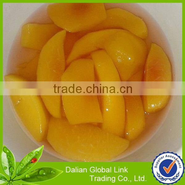 canned sliced yellow peaches