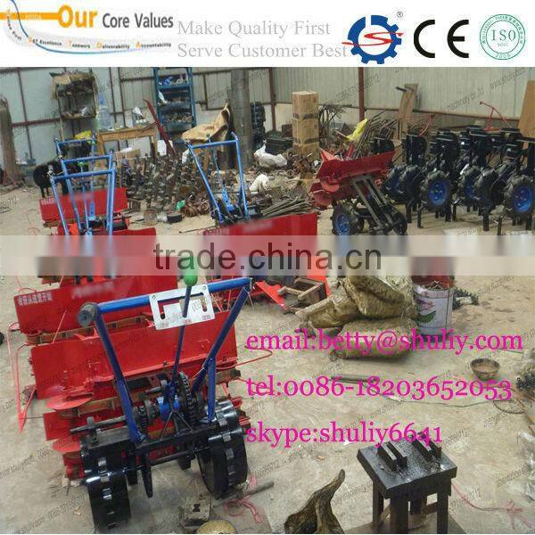 High efficiency rice reaper machine/rice harvester with low price for sale