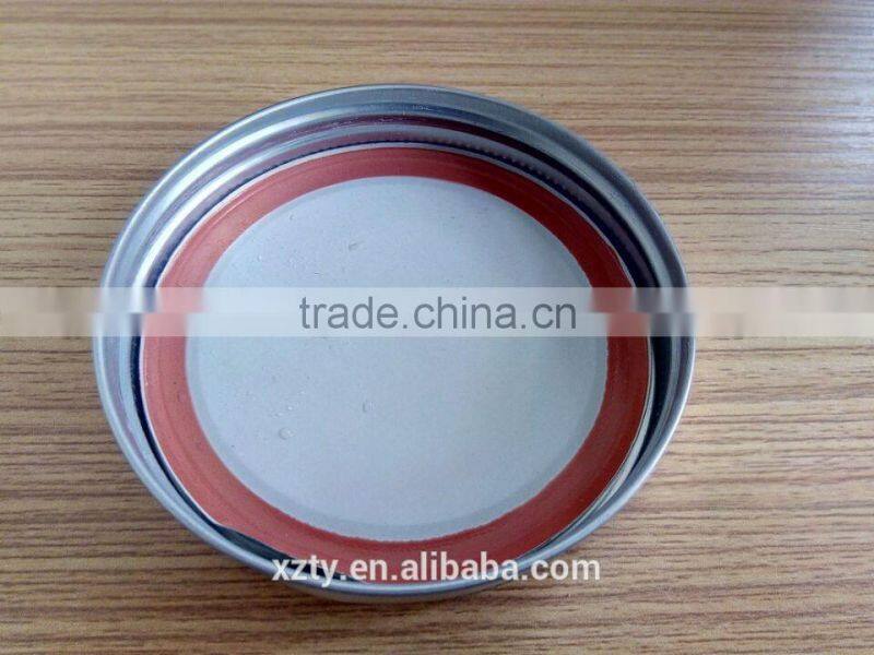 500 ml square airtight food mason jars with mental lids