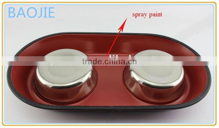 Pet Bowl Stainless Steel Puppy Cat Bowl Dog Food Water Feeding Dish Good Quality