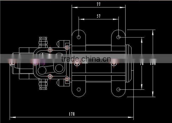Singflo 12 volt DC water pump/high pressure water pump/ small electric water pump