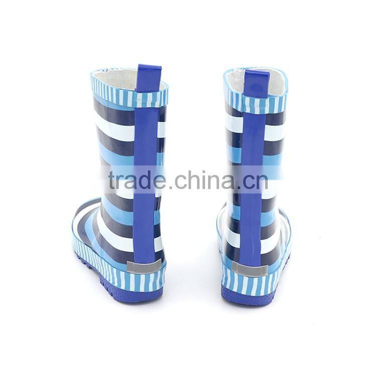 Factory competitive price fashion boys and girls children rubber rain boots