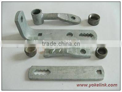 carbon steel HDG pole mounting bracket