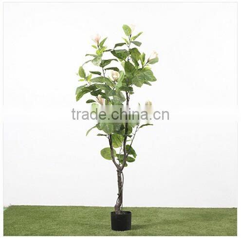 Best Quality Imitation Artificial Yulan Magnolia Tree Potted