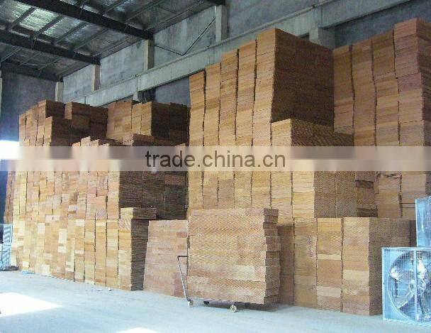 evaporative cellulose paper wet pad for cooler