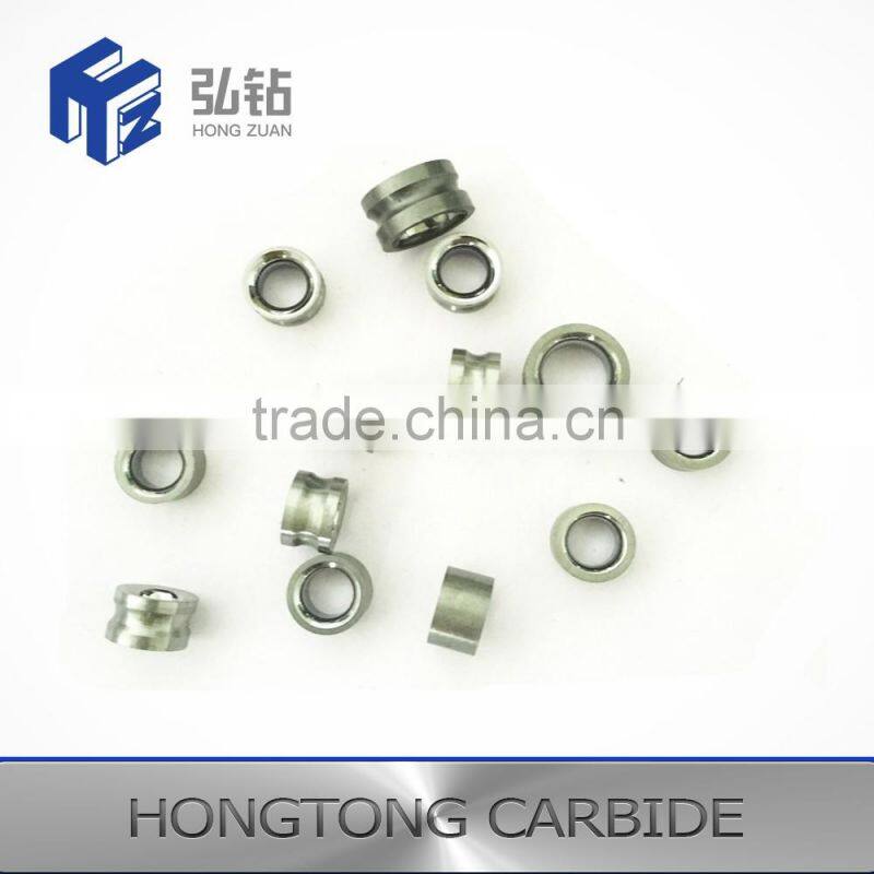 Various size Tungsten carbide roller wire guide for heavy loads