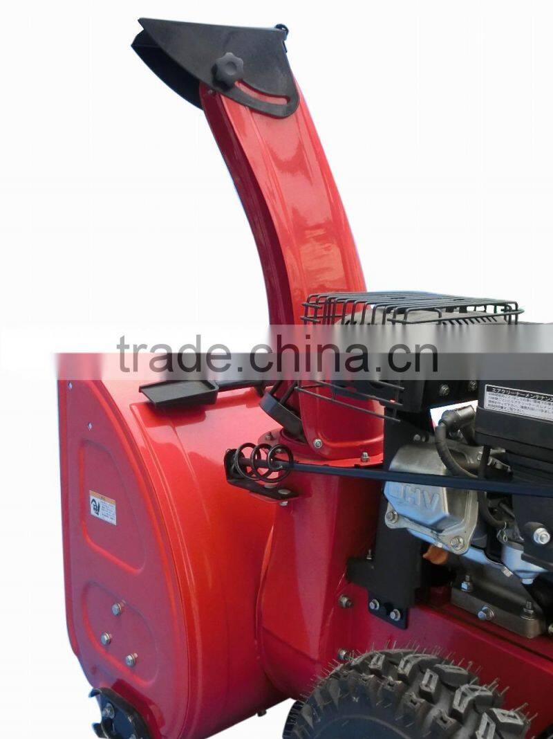 CE Certification and Petrol / Gas Power Type Snow Thrower,snow blower cleaning machine HD6522L