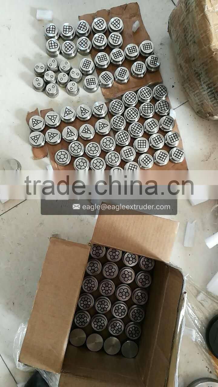 Jinan Eagle die, mold, moulds of corn potato rice snack pellet pasta extruder machine