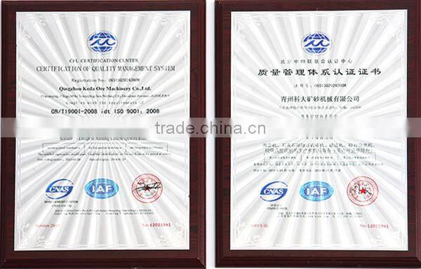 Keda best selling product Gold Washing Machine with CE and ISO