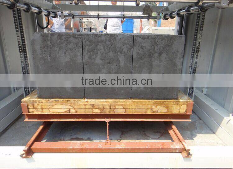 Low cost CLC light weight foam concrete block machine