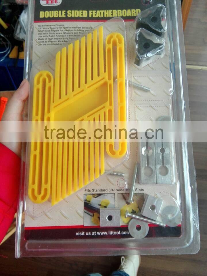 PROGRIP Feather Board Kit woodworking hand tool safety protection plastic hand tools with Double blister packing