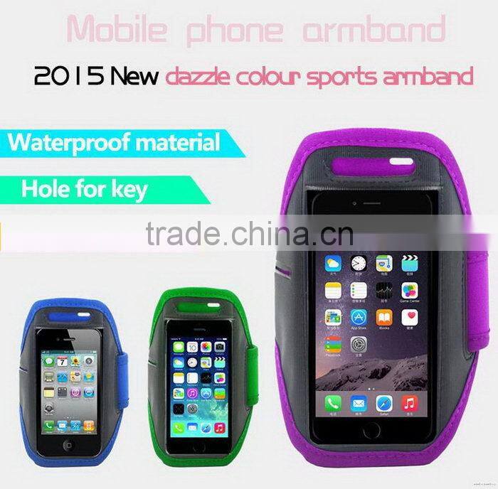 Sports Running Jogging Reflective Armband LED for Phone Armband With Free Sample