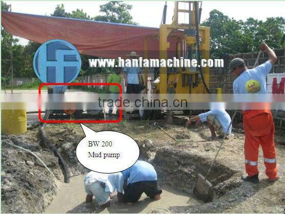 Applicable to drill, Long service life and low noise BW200 mud pump for drill water well drilling rig