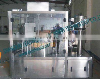 automatic soybean milk stand-up pouch filler screw capper