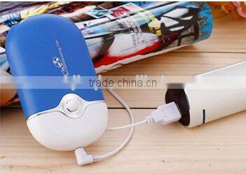 Protable Rechargeable mini air conditioning fan with USB