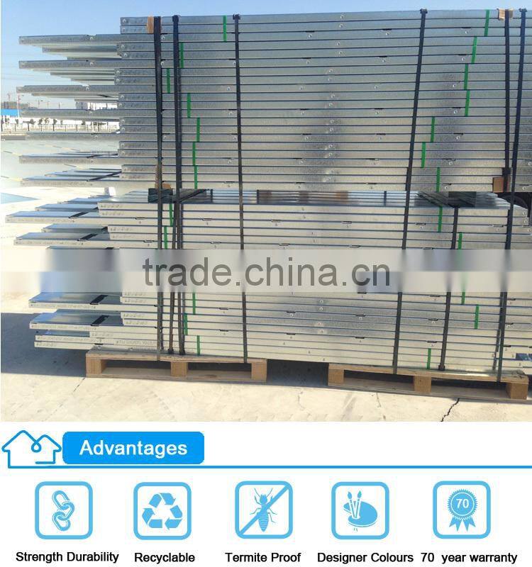 Turn Key Solution Cheap Multi-storey Light Gauge Prefabricated House