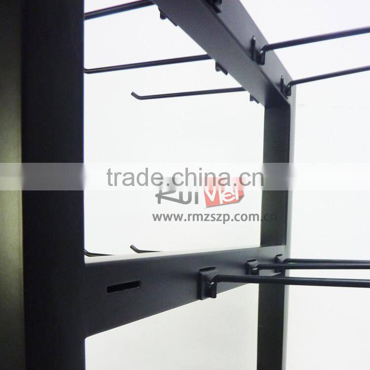 Knocked-down metal leather belt display rack/belt display stand