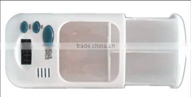 2015 new electrical Reminder pill box with alarm timer with flash/ Digital pill box reminding timer/capsule storage case timer