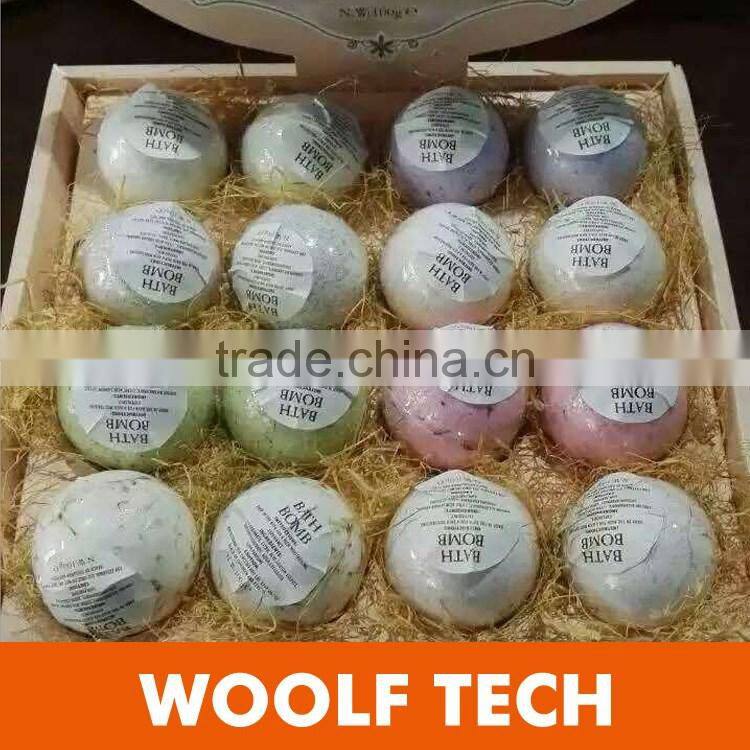 High essence oil Rose dry flower SPA bath fizzy/bombs whitening