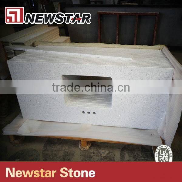 Newstar cut to size quartz vanity top
