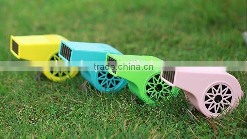 New Arrival Creative Summer Mini Portable Sports Whistle Shape Fan Handhold Rechargeable Mini Sports Fan With Whistle