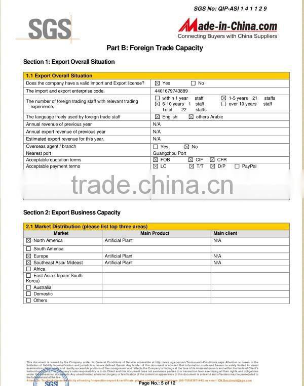 SJLJ013383 artificial succulent plants for wall / wedding / hotel decoration