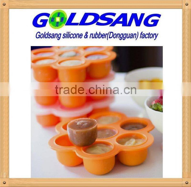 Baby product silicone oxo 7 holes ice cube tray