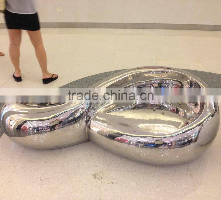 Electroplate modern leisure chair