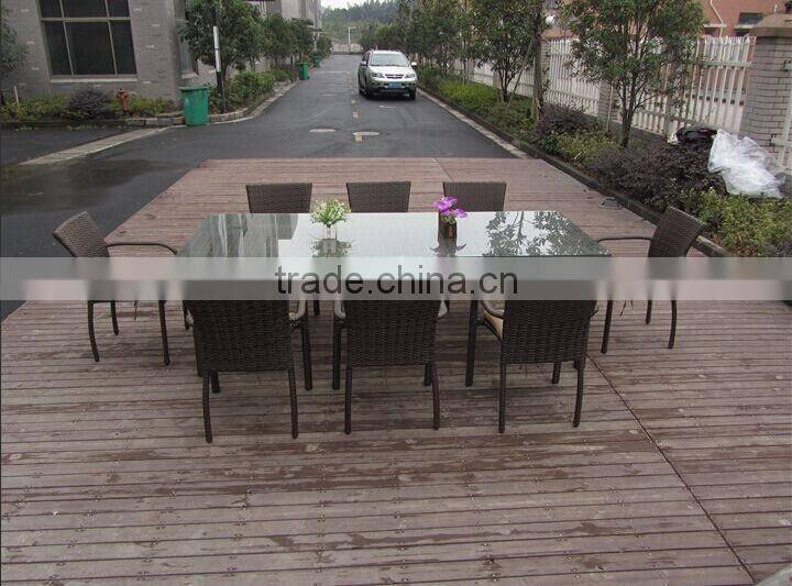 Rattan table bases for glass tops