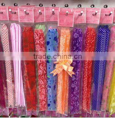 satin ribbon bowknot flower for wedding and gift