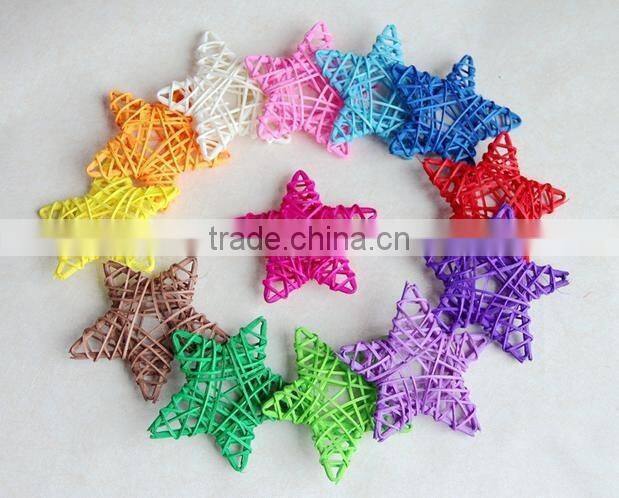 Rattan wicker ball decor for Garden outdoor