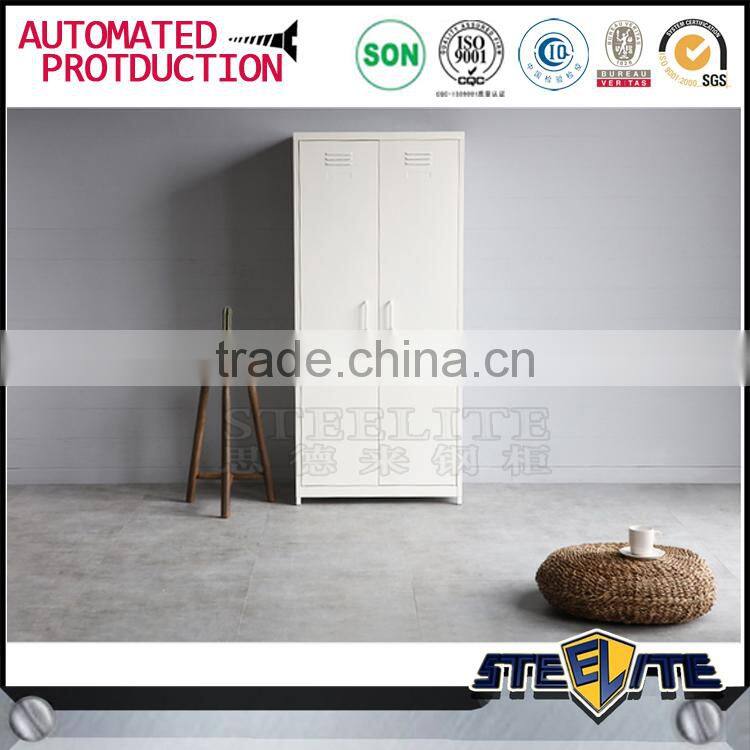 Steel bedroom cabinet cheap wardrobe closet design