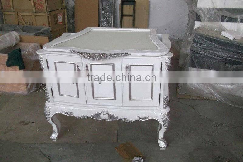 Bisini French Bathroom Mirror Cabinet With Side Cabinet,Bathroom Vanity Cabinet;Bathroom Furniture;(BF08-4047)