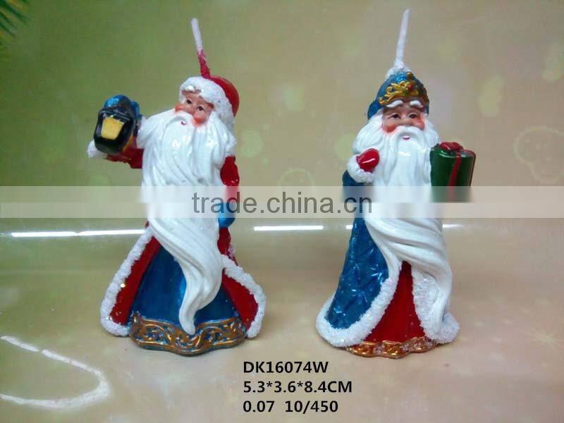 Cheap paraffin wax Christmas Candle ornament