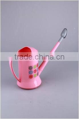 Top sale plastic garden watering can with handle for kids