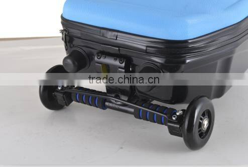 Factory direct sale foldable travel scooter suitcase