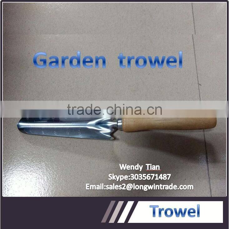 small garden tools stainless steel blade garden trowel with plastic handle