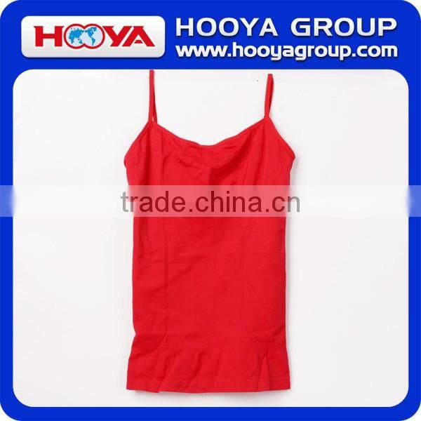 90% Nylon And 10% Spandex Camisole Ladies Red Camisole