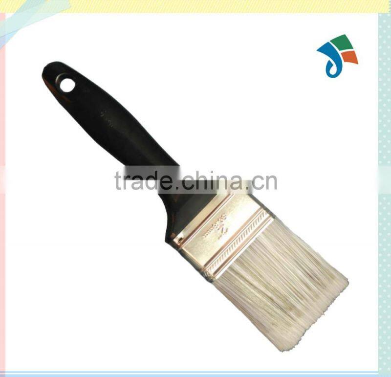 2'' inch PET painting brushes with black plastic handle paint brush