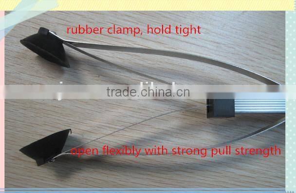 plastic handle aluminum tube rubber clamp reacher