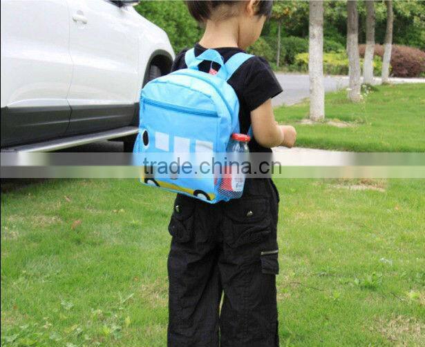 2013 newest cartoon style school bag for kids with PU