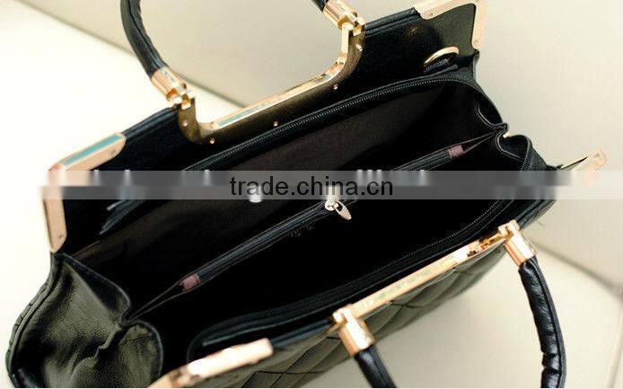 (OEM)korean womans pu leather handbag