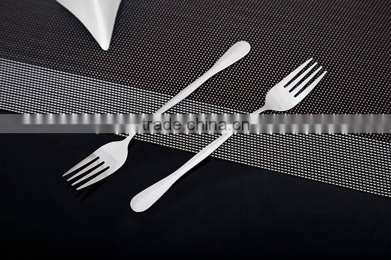 Exquisite Stainless Steel Dessert Fork Kitchen Snacks Cake Fruit Salad Tool