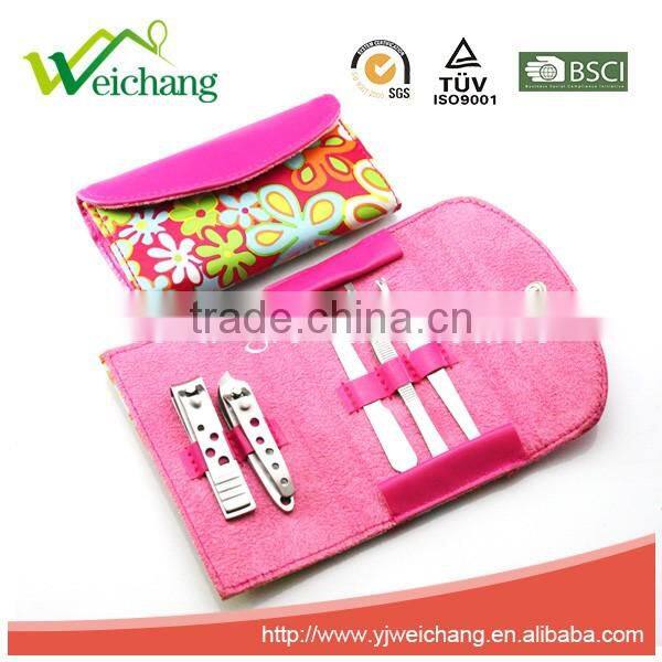 WCBY01 OEM customer brand minicure set manicure kit hot sale manicure set