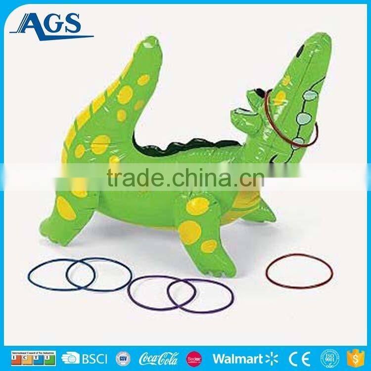 New design factory price kid game play rings inflatable toy