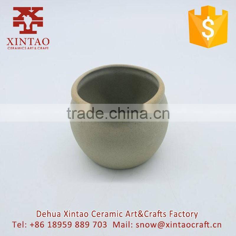 Wholesale Bowl Shape Flower Pot Ceramic Pot For Home Decor Office Succulents