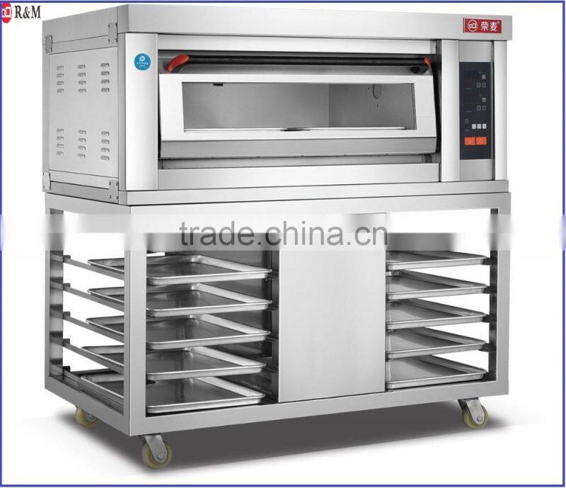 Professional Bakery Machinery Pizza Making Oven For Kitchen Equipment