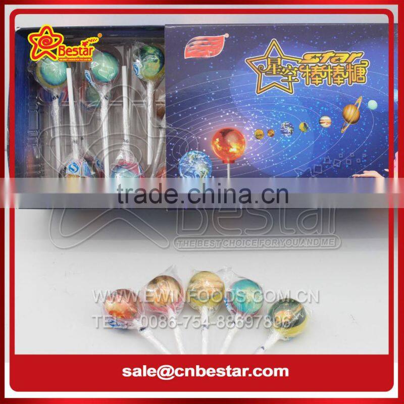 Jelly Bean Color Lollipop Candy